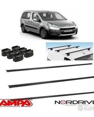 Barre portatutto peugeot partner tepee dal 2008 3