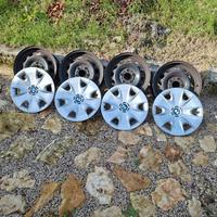 Cerchi e copri cerchi BMW serie 1 15pollici