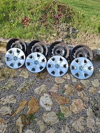 Cerchi e copri cerchi BMW serie 1 15pollici