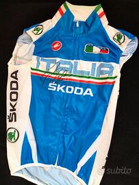 Maglia Ciclismo Italia Autografata VINCENZO NIBALI