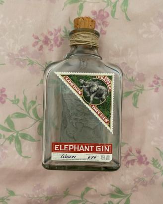 Gin elephant bottiglia vuota