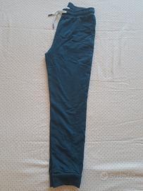 Pantalone tuta in cotone garzato mis.13/14anni