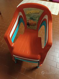 Set 5 sedie in plastica bambino