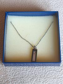 Collana I Giampini in acciaio con ciondolo