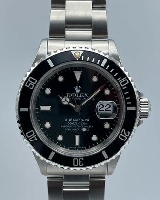 Rolex sub mariner 16610 full set 1998