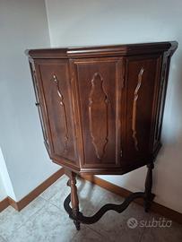 Mobile bar angolare vintage