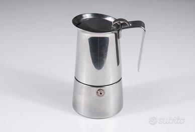 Caffettiera GB Guido Bergna 3-4 tazze Inox Italia