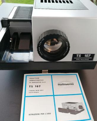 malinverno 6x6 proiettore diapositive 
