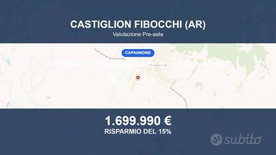 Immobile in asta di 6000 m² a Castiglion Fibocchi