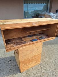 Terrario in legno multistrato 