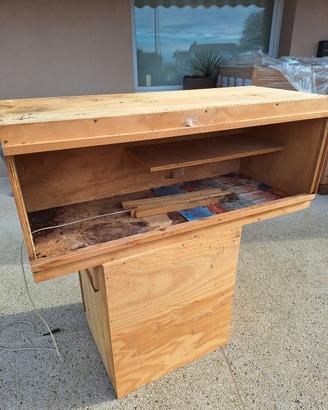 Terrario in legno multistrato 