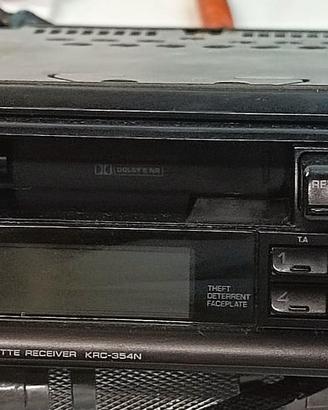 Autoradio kenwood KRC-354N a cassetta autoreverse