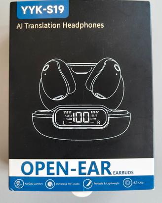 Auricolari per traduzione con AI