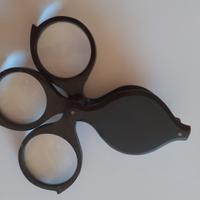 LENTE ingrandimento tripla lente tascabile Vintage