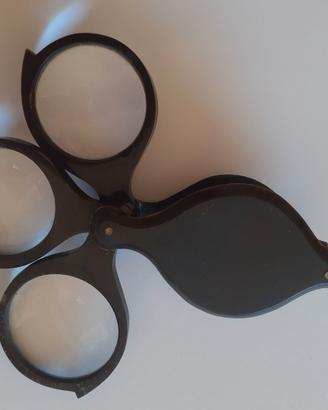 LENTE ingrandimento tripla lente tascabile Vintage