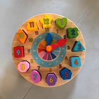 orologio in legno