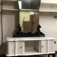 Pettiniera con specchio