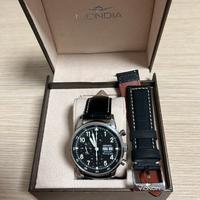 Orologio cronografo da pilota Mondia Valjoux 7750