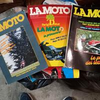 blocco di riviste la moto anni 80 ne sono 200