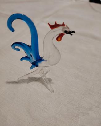 Gallo vetro murano