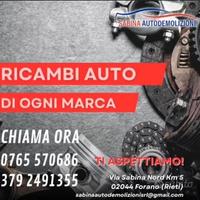Cerchi ricambi per la tua auto? Non cercare oltre!