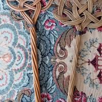 Battipanni in vimini vintage