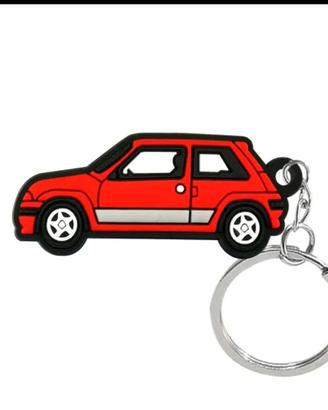 Portachiavi per auto Renault 5gt turbo Fiat500