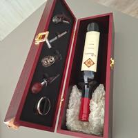 cofanetto con vino pregiato