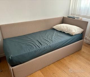 Letto singolo con letto estraibile