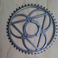 Bici epoca vintage. Corona acciaio 48 denti