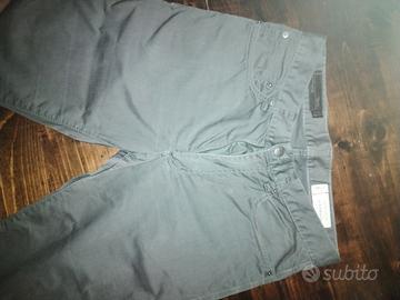 PANTALONE UOMO VERDE MILITARE