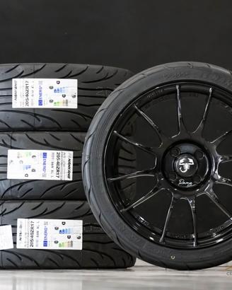 CERCHI DA 17 XLR ET25 205/40/17 NANKANG 500 ABARTH