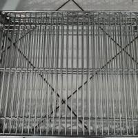 scaffalatura in metallo cromato