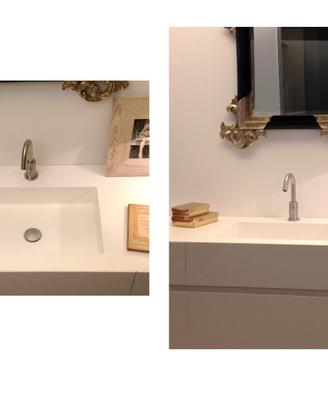 Miscelatori per bagno in acciaio