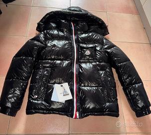 Piumino Moncler Maya nero lucido Taglia S
