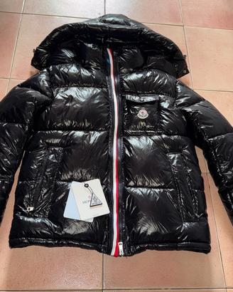 Piumino Moncler Maya nero lucido Taglia S