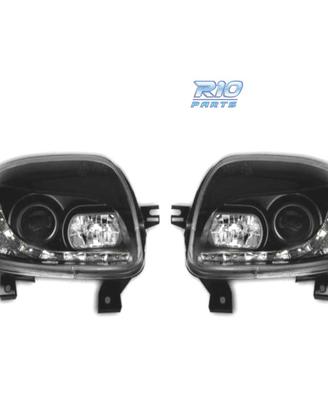 FARI PER RENAULT CLIO 98-01 LUCE DIURNA A LED FOND