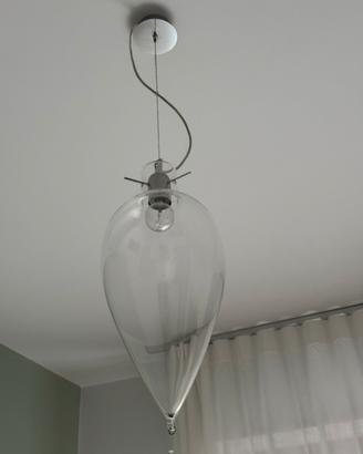 Lampadario Goccia Artemide in vetro di Murano