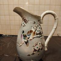 Brocca giapponese in porcellana kutani 