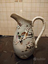 Brocca giapponese in porcellana kutani 