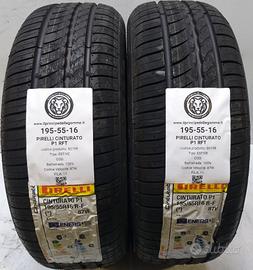 2 GOMME 195 55 16 PIRELLI A60198