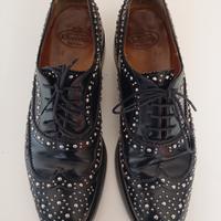 Church's Burwood Met Black Polished Studded Brogue