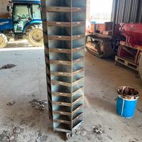 Scaffale girevole industriale, officina