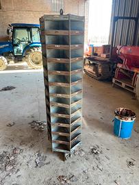 Scaffale girevole industriale, officina