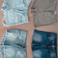 4 Pantaloncini Jeans corti Usati