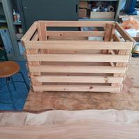 Cassetta scatola legno pino