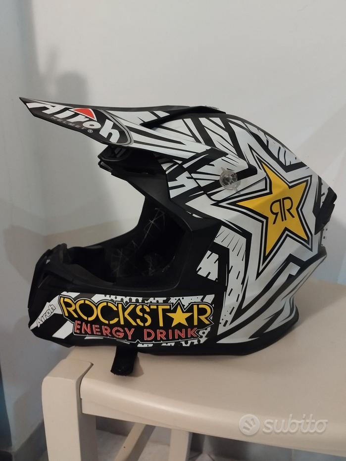 airoh t600 rockstar motorcycle helmet TWIST MATT L the road answers backAiroh builds this to run hard Casco Airoh T600 Rockstar -