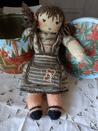 Bambole in lana vintage