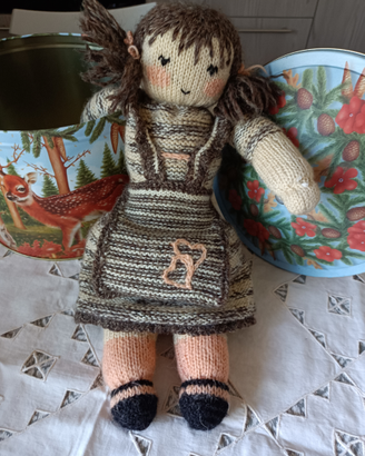 Bambole in lana vintage