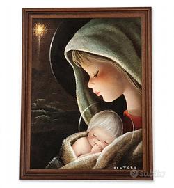 Quadro Madonna con Bambino